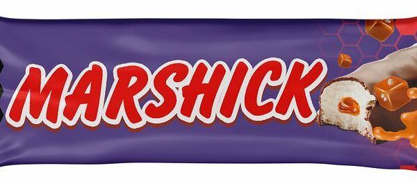 Батончик SOJ Marshmallow с соленой карамелью в молочном шоколаде