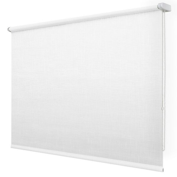 Штора рулонная Шантунг, 60х175см, белый