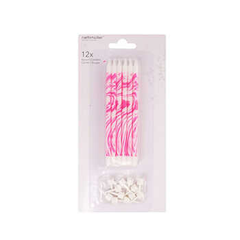 Свечи для торта Riethmuller Marbled 12 см набор 12 шт Китай