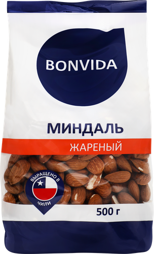 

Миндаль Bonvida жареный 500 г