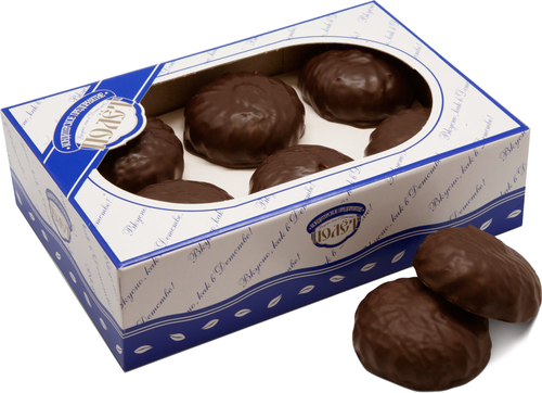 

Зефир КП Полет в темной глазури 500 г