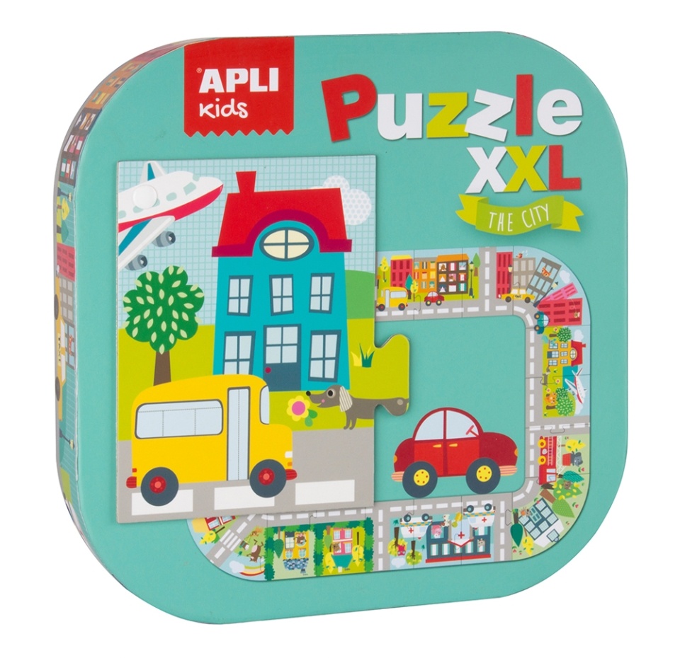 

Пазл Apli kids XXL Город 20 деталей