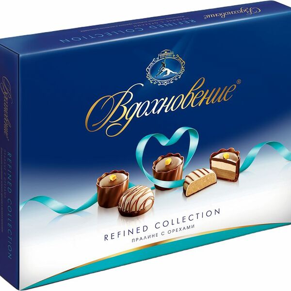 Набор конфет Вдохновение Пралине с орехами