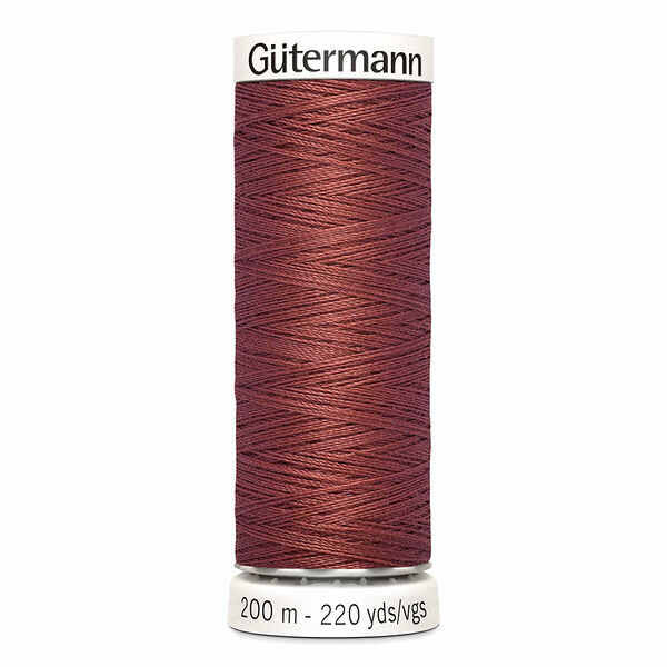 748277 Нить Sew-all для всех материалов, 200м, 100% п/э Gutermann(461 розово-серо-коричневый)
