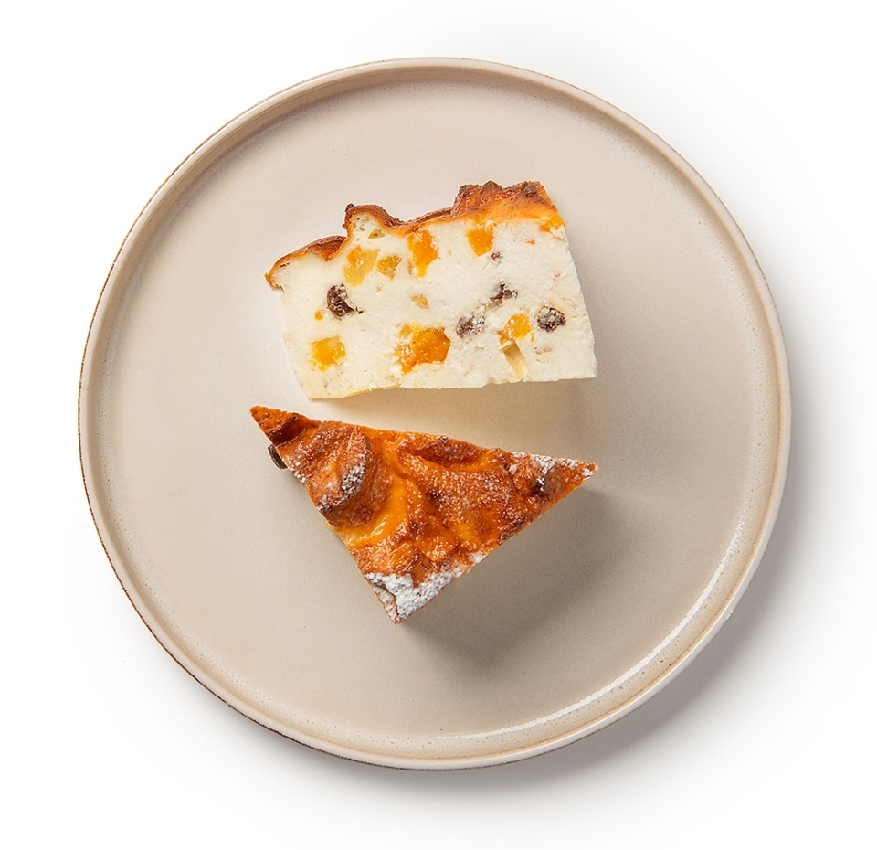 

Запеканка творожная с изюмом и курагой вес