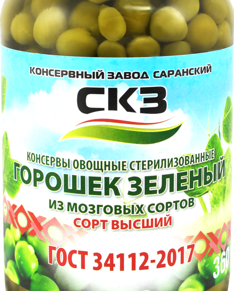 Горошек зеленый БОБОВИЧ