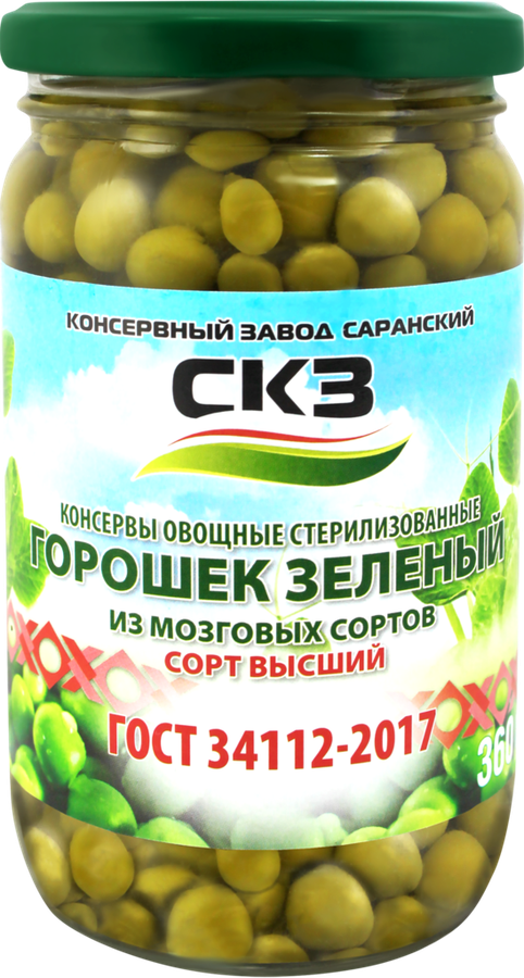 

Горошек зеленый БОБОВИЧ