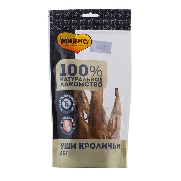 Лакомства для собак Мнямс уши кроличьи