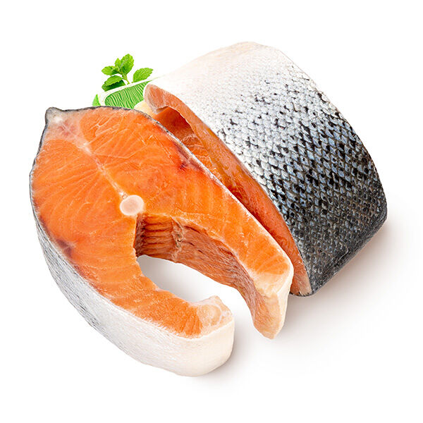 Семга (лосось) средняя часть замороженная