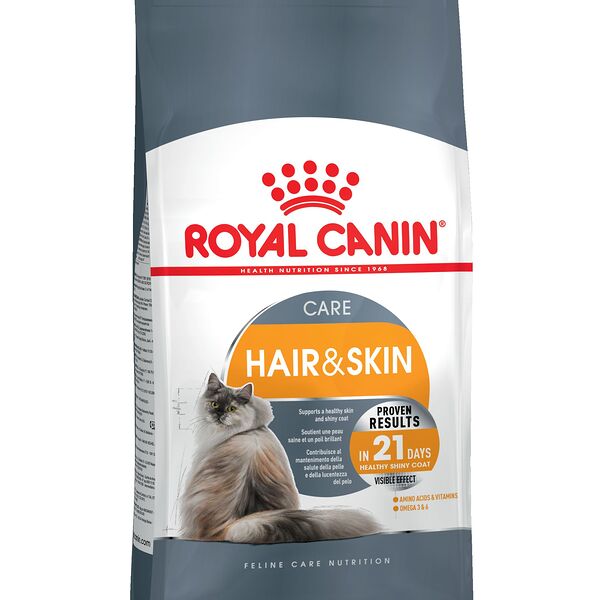 Royal Canin Hair & Skin Care для поддержания здоровья и шерсти кошек Курица