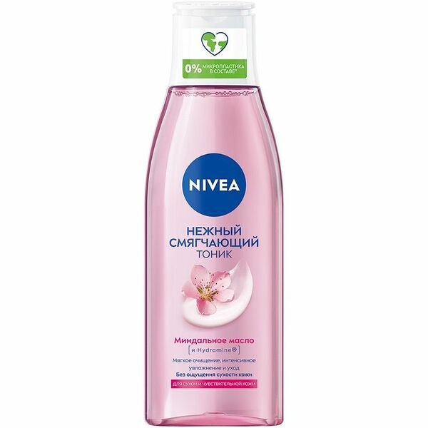 Тоник для лица Nivea нежный смягчающий для сухой и чувствительной кожи