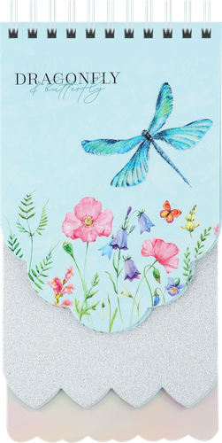 

Блокнот ЛЕНТА KIDS Dragonfly 90 листов, на спирали 10х19,5см, Арт. MF992053