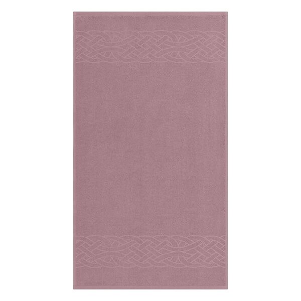 Полотенце махровое ДМ-Текстиль Tales, розовый, хлопок, 50х90 см