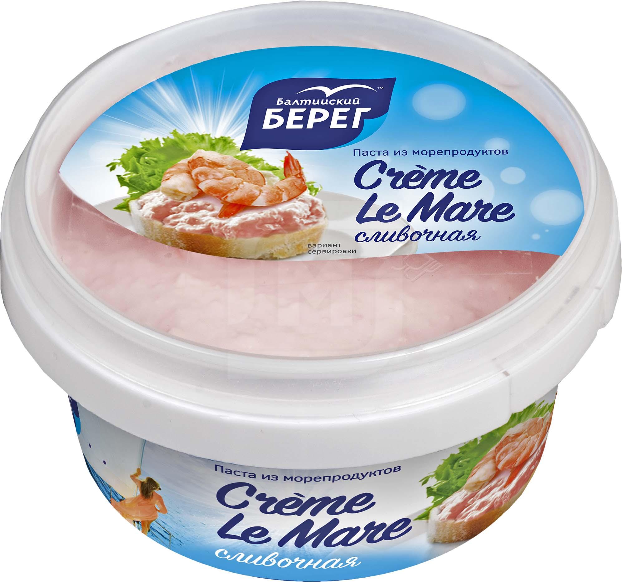 

Паста Балтийский Берег Creme Le Mare сливочная