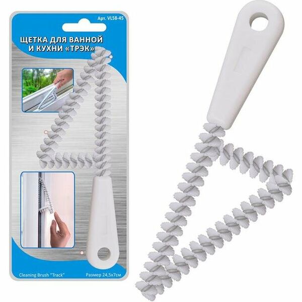 Щетка для ванной и кухни Мультидом, 24,5х7 см