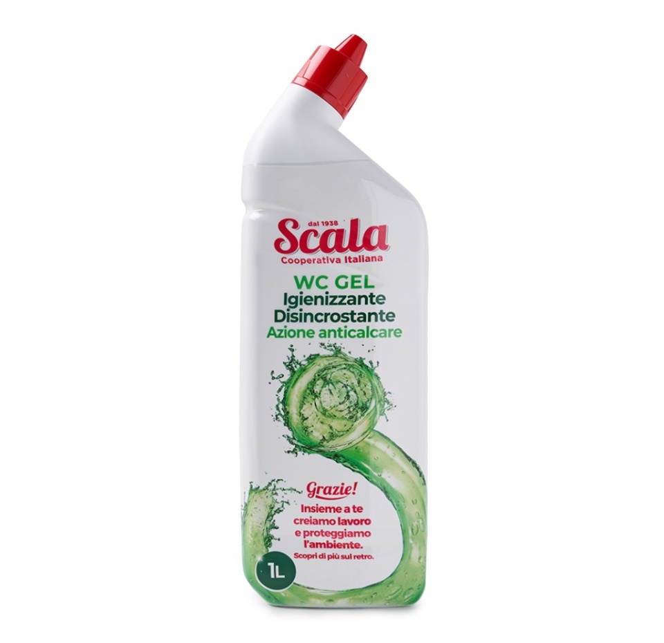 

Чистящее средство для унитаза Scala Wc Gel Disincrostante с антиизвестняковым эффектом 1000 мл, Италия