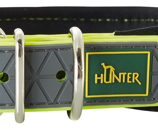 Hunter ошейник биотановый Convenience Comfort мягкая горловина 37-45 см., Желтый