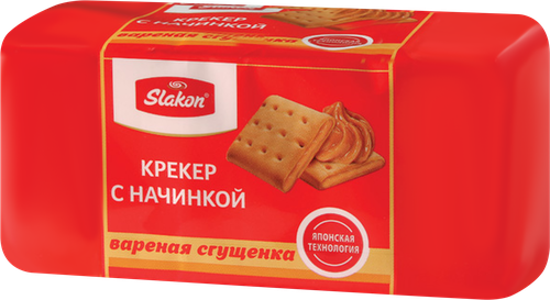 

Крекер Slakon с кремом вареная сгущенка 250 г