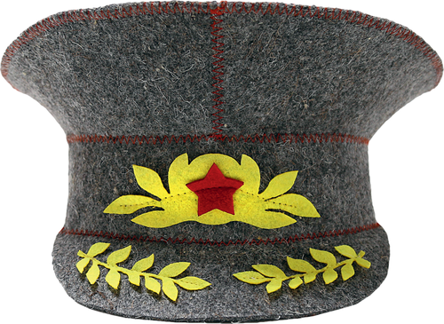 

Шапка банная ГЛАВБАНЯ Фуражка, войлок, Арт. Б4027