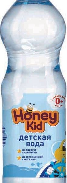 Вода Honey Kid детская негазированная 1.5л