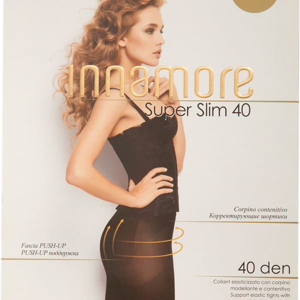 Колготки женские INNAMORE Super Slim 40 den miele размер 2