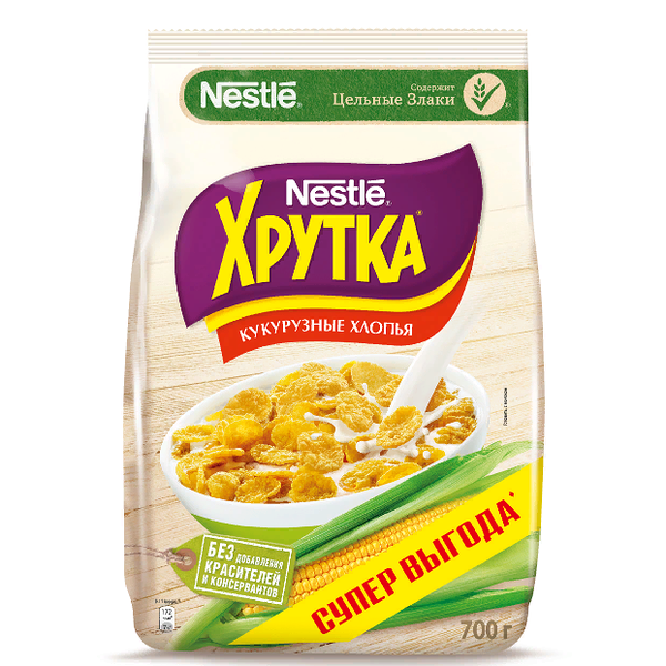 Хлопья кукурузные Хрутка