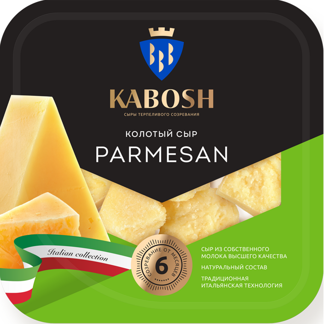 

Сыр Кабош Parmesan 40% 100 г