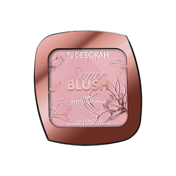 Румяна для лица Deborah Milano Super Blush тон 04 персиковый сияющий 9 г