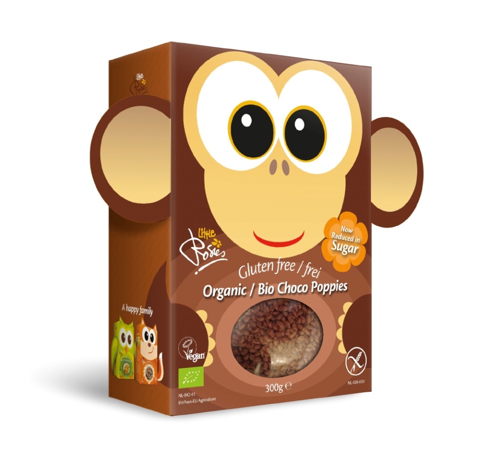 

Хлопья Little Rosies шоколадные без глютена органик 300 г