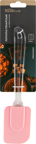 Лопатка пекарская HOMECLUB Ordinario, силикон, пластмасса