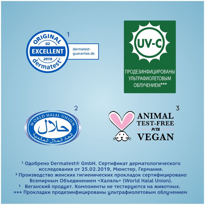 

Прокладки Molped First and Last day Ежедневные гигиенические 28 шт