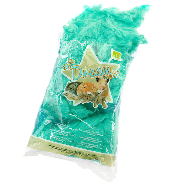 EBI Гнездо для хомяков из ваты, зеленый, 100гр (Нидерланды)