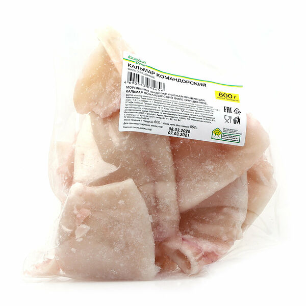 Кальмар «Каждый день» очищенный