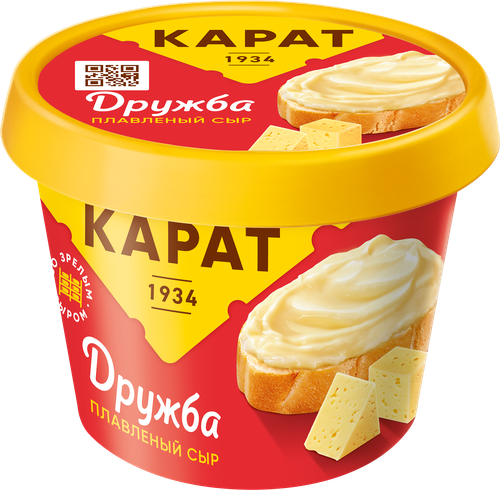 

Сыр плавленый Карат Дружба 45%, 230 г