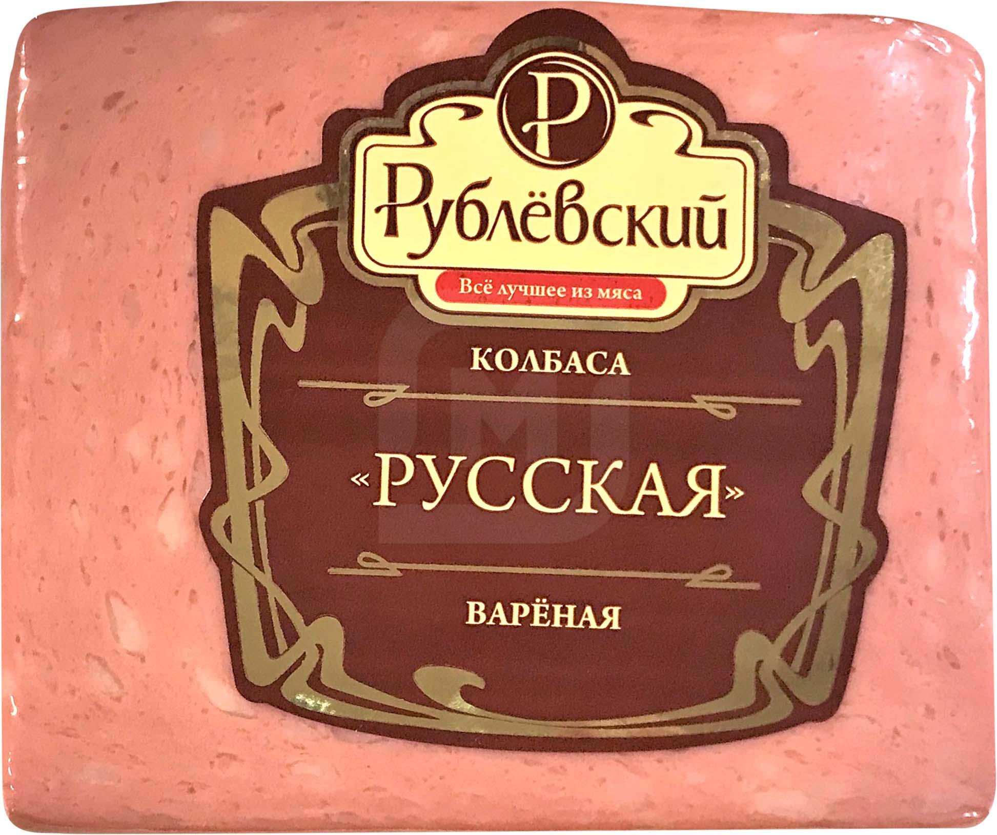 

Колбаса Рублевский Русская вареная