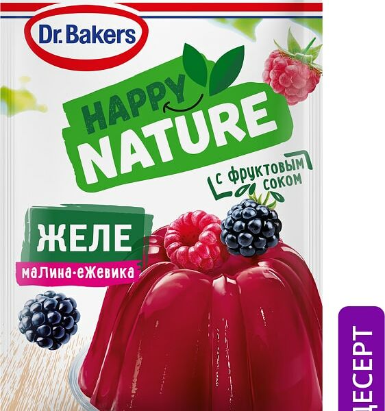 Желе Dr.Bakers Малина ежевика 41г