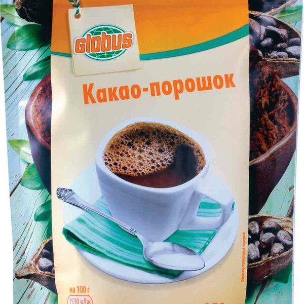 Какао-порошок растворимый Глобус