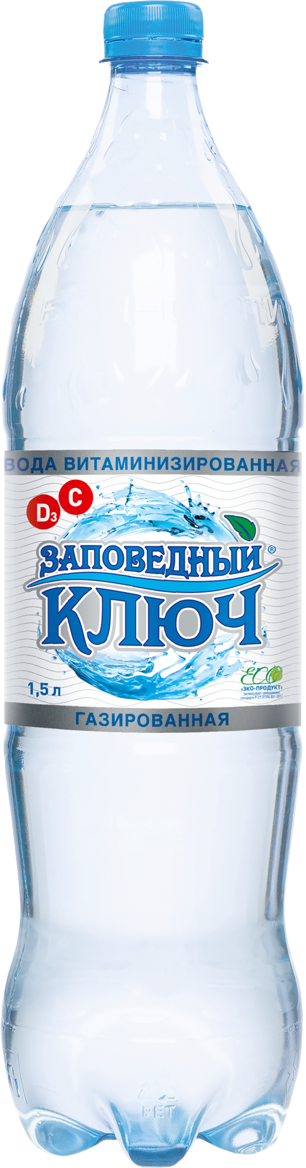 

Вода БРЯНСКПИВО bp Заповедный Ключ витаминизированная газированный 1.5 л