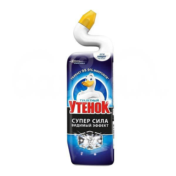 Средство для унитаза Туалетный  Утенок 900мл Видимый эффект