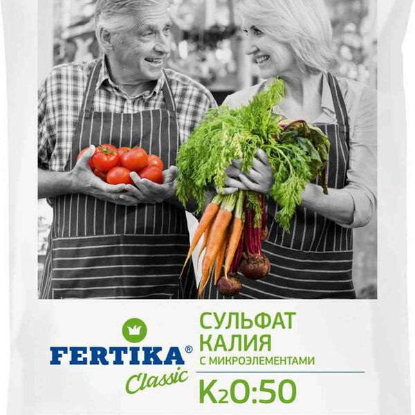 Удобрение минеральное Сульфат Калия Fertika Classic с микроэлементами