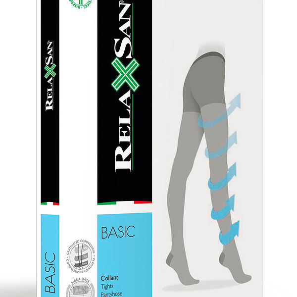 Колготки компрессионные Relaxsan Collant размер 4 компрессионные черные 280 den класс 2