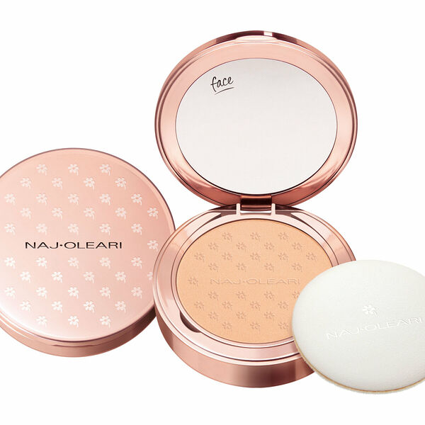 Naj Oleari Skin Caress Pressed Powder Пудра компактная для лица, 9,5 г, 01