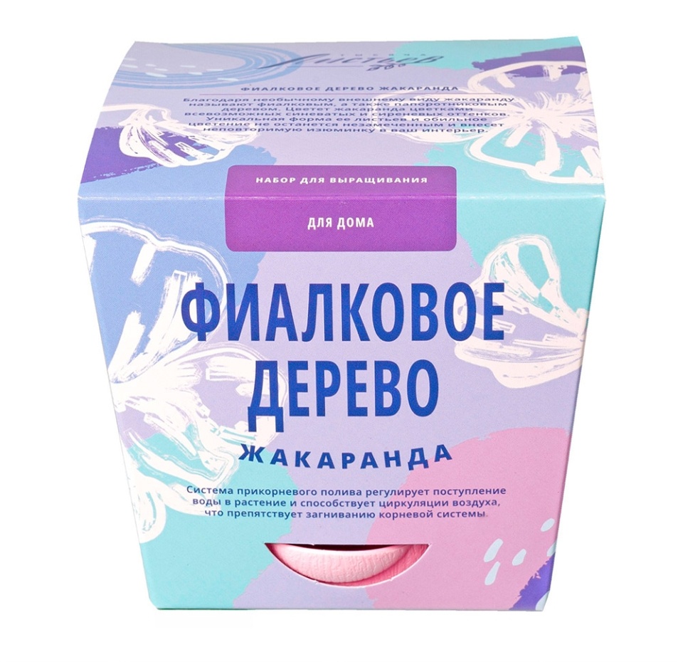 

Набор для выращивания растений Тысяча листьев Фиалковое дерево (жакаранда), Россия