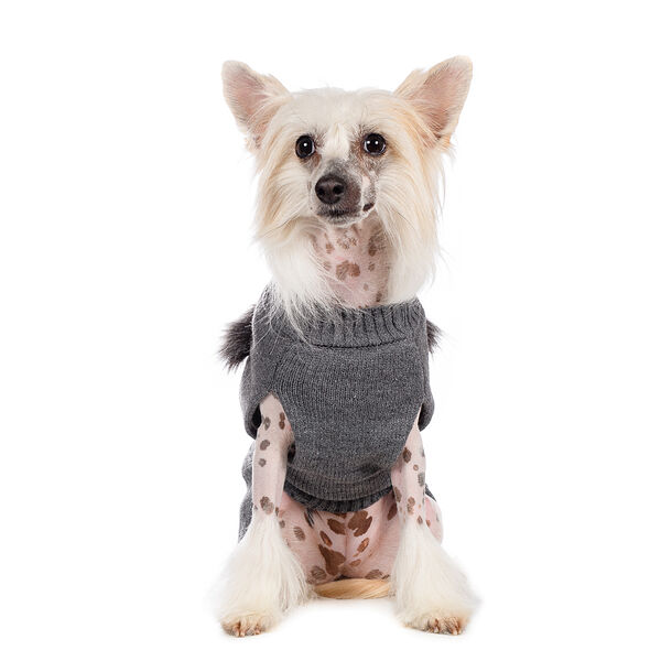 Свитер для собак 25см XS серый (унисекс)