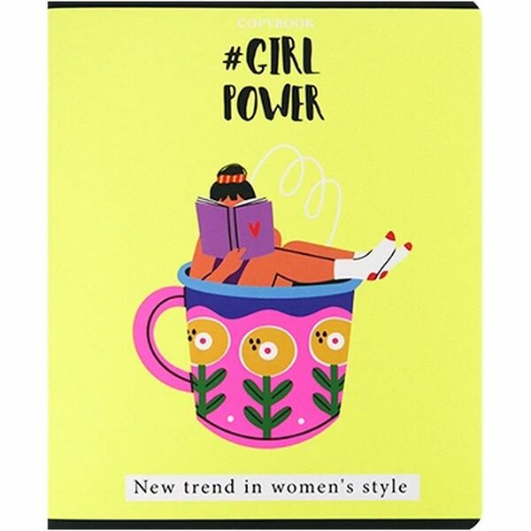 Тетрадь Collezione Женский стиль-1 общая в клетку, 48 листов