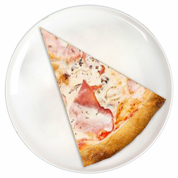 Пицца АШАН ветчиной и грибами кусок, шт