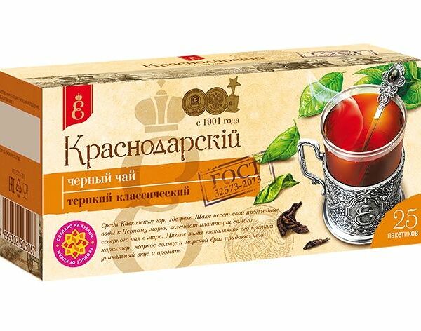 Чай черный «ВЕКА»Краснодарский 25 пак., 42.5 г