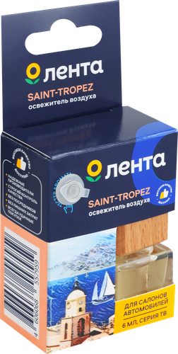 

Освежитель воздуха автомобильный ЛЕНТА Saint-tropez, 6мл