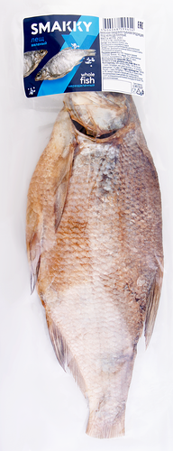 Лещ вяленый Smakky неразделанный, 250г