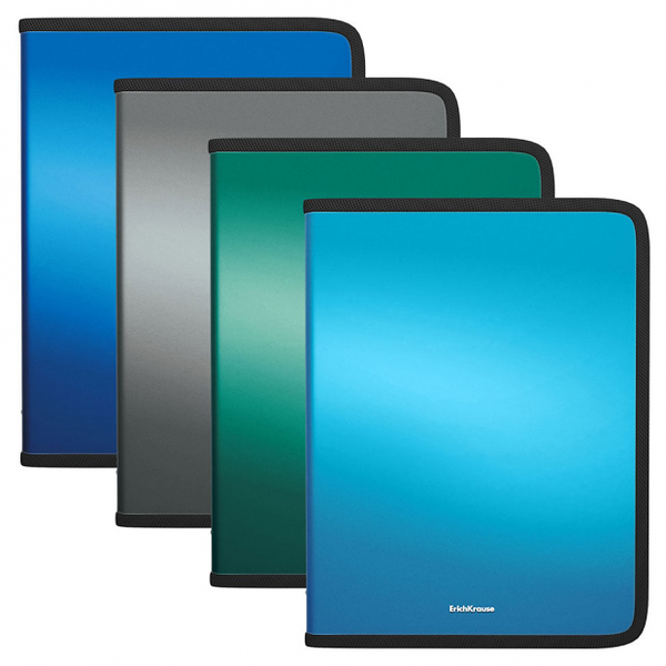 Папка для тетрадей на молнии пластиковая A4+ ТМ ErichKrause (ЭрихКраузе)